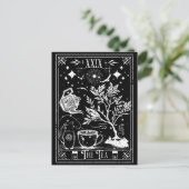 De Thee Tarotkaart Briefkaart (Staand voorkant)