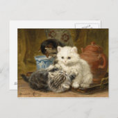 De Thee van de middag - ronner-Knip Briefkaart (Voorkant / Achterkant)