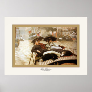 De Theems ~ James Tissot ~ Fine Art Poster