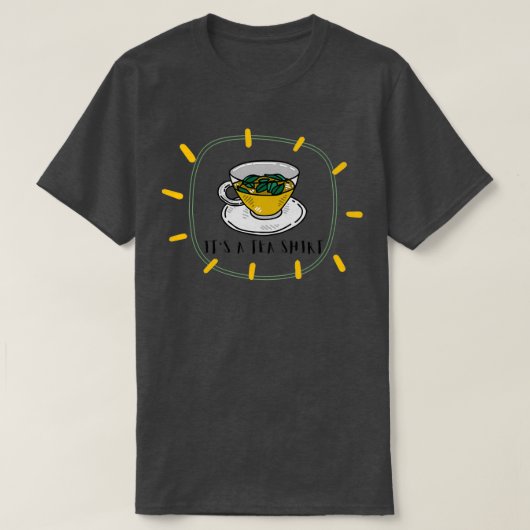 de theestunde meme t-shirt (Design voorkant)