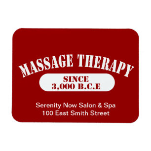 De Therapie van de massage sinds 3.000 B.C.E. Magneet