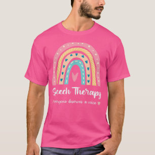De therapie van de spreken iedereen verdient een s t-shirt