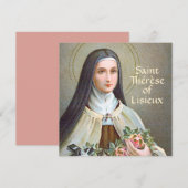 De Therese van Lisieux de Kleine Bloem (BJE 01) (Voorkant / Achterkant)