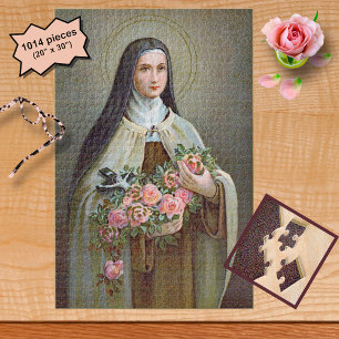 De Therese van Lisieux de Kleine Bloem (BJE 01) Legpuzzel