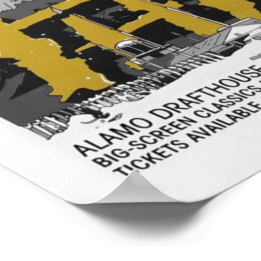 De Thing Movie Poster (Hoek)