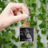 DE THINKER Large Premium Sleutelhanger (Hand)