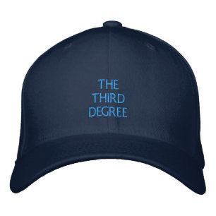 De Third Degree Baseballpet Geborduurde Pet