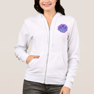 De Third Eye Chakra Mandala Hoodie