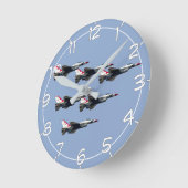 De Thunderbird Numbering Ronde Klok (Hoek)