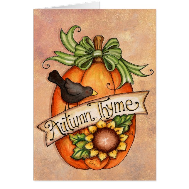 De Thyme van de herfst (Voorkant)