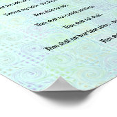 De Tien Geboden - Groen Poster Twists (Hoek)