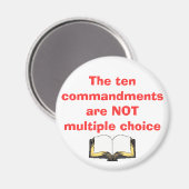 De tien geboden Magnet Magneet (Voorkant / Achterkant)