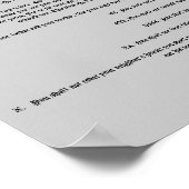 De tien geboden poster (Hoek)