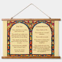 De Tien Geboden Tapestry