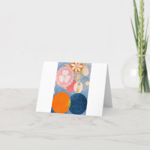 De Tien grootste, groep IV, nr.2 van Hilma af Klin Bedankkaart