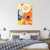 De tien grootste, groep IV, nr.4 Canvas Afdruk (Insitu (Slaapkamer))