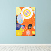 De tien grootste, groep IV, nr.4 Canvas Afdruk (Insitu (Houten vloer))