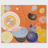 De Tien grootste, groep IV, nr.4 van Hilma af Klin Cadeaupapier (Vlak)