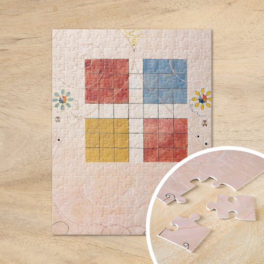 De tien grootste nr. 10 | Hilma af Klint Legpuzzel