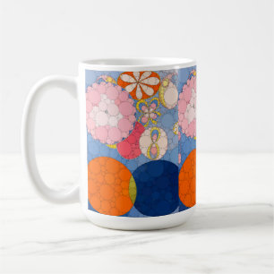 De tien grootste, nr.2, Stippen, na Hilma af Klint Koffiemok
