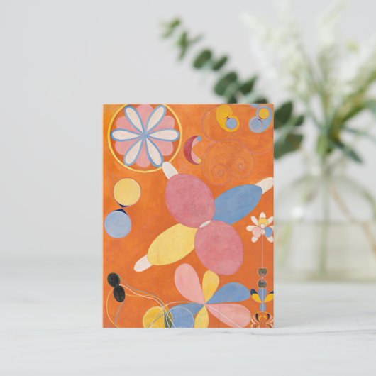 De tien grootste nr. 4 | Hilma af Klint Briefkaart (Staand voorkant)
