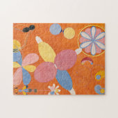 De tien grootste nr. 4 | Hilma af Klint Legpuzzel (Horizontaal)