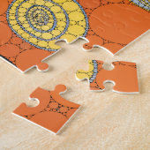 De tien grootste, nr.4, Stippen, na Hilma af Klint Legpuzzel (Zijkant)