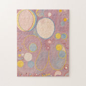 De tien grootste nr. 8 | Hilma af Klint Legpuzzel (Verticaal)