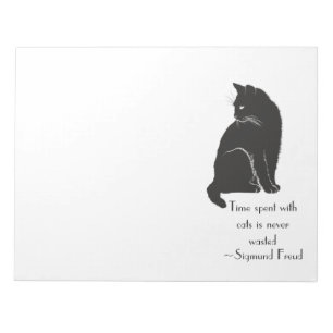 De tijd die met katten wordt besteed is nooit vers notitieblok