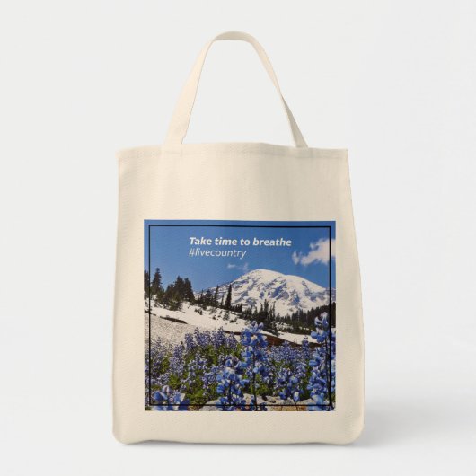 De tijd die nodig is om te pauzeren tote bag (Voorkant)