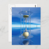 De tijd en de ruimte briefkaart (Voorkant / Achterkant)