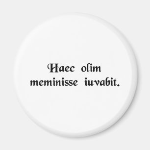 De tijd geneest alles. magneet