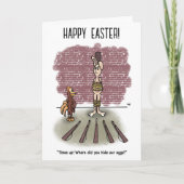 De tijd is om! Vouwkaart Kaart (Voorkant)