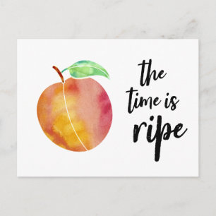 De tijd is rijp Briefkaart van de Belemmering