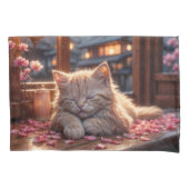 De tijd van Cherry Blossom Kussensloop (Voorkant-Links)