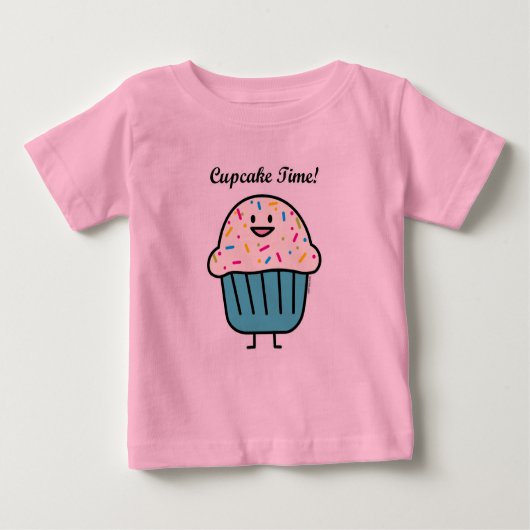 De Tijd van Cupcake met bestrooit zoet (Voorkant)