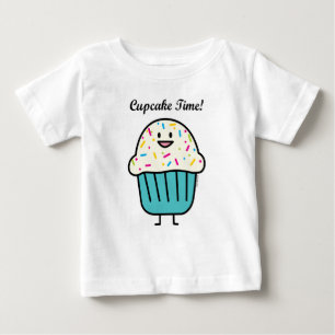 De Tijd van Cupcake met bestrooit zoet