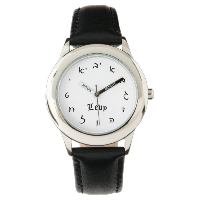 De Tijd van de heffing - de Aantallen van het Manu Horloge (Voorkant)