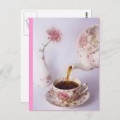 De Tijd van de thee Briefkaart (Voorkant / Achterkant)