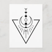 de tijd van de zon in de zon briefkaart (Voorkant)