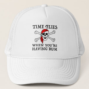 De tijd vliegt als je de wagen hebt trucker pet
