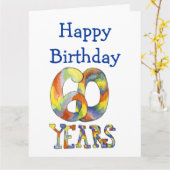 De tijd vliegt de Grote Kaart van de 60ste (Gele Bloem)