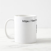De tijdmachine online koffiemok (Links)
