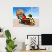 De tijdmachine poster (Thuiskantoor)