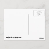 De tijdschrijver briefkaart (Achterkant)