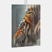 De tijger glas ornament (Voorkant Rechts)