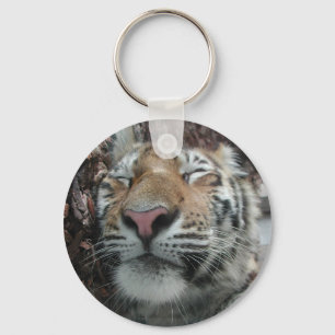 De Tijger van de slaap Sleutelhanger