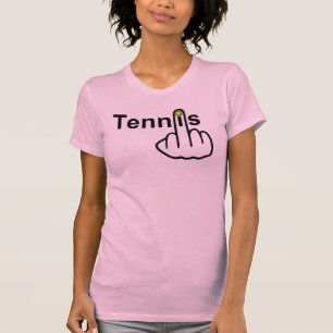 De Tik van het Tennis van de t-shirt