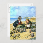 De timmerman en de walrus briefkaart (Voorkant / Achterkant)