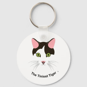 De Tiniest Tiger Logo Sleutelhanger